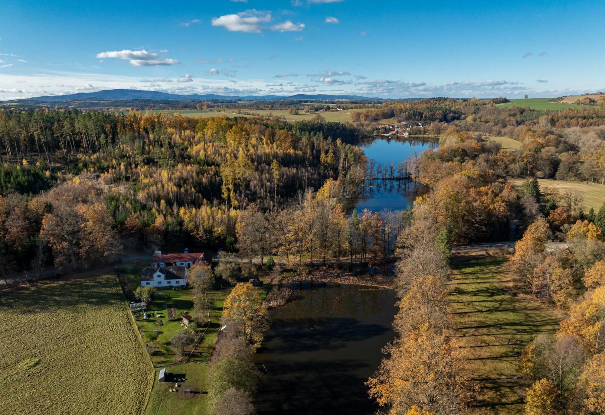 Ubytování na samotě - Apartmán U Tesařů Komarice Esterno foto